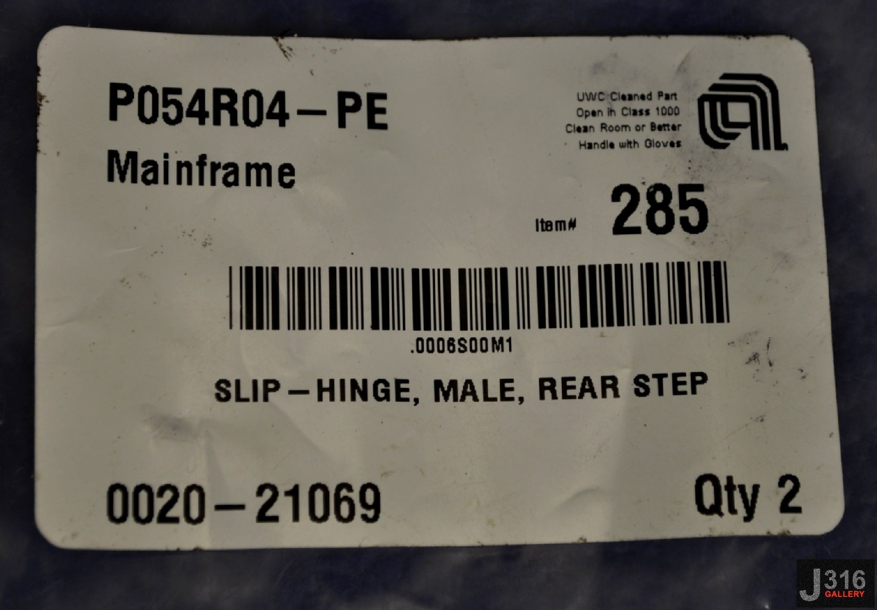 3298 APPLIED MATERIALS SLIP-HINGE, MALE, REAR STEP 0020-21069 | eBay